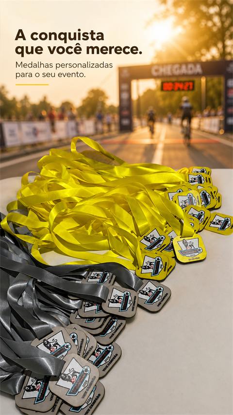 Medalhas personalizadas